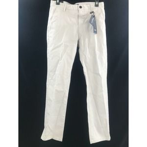 Men's Kenneth Cole Lightweight Khaki Pants Size 30 x 30 Slim Tapered Fit New